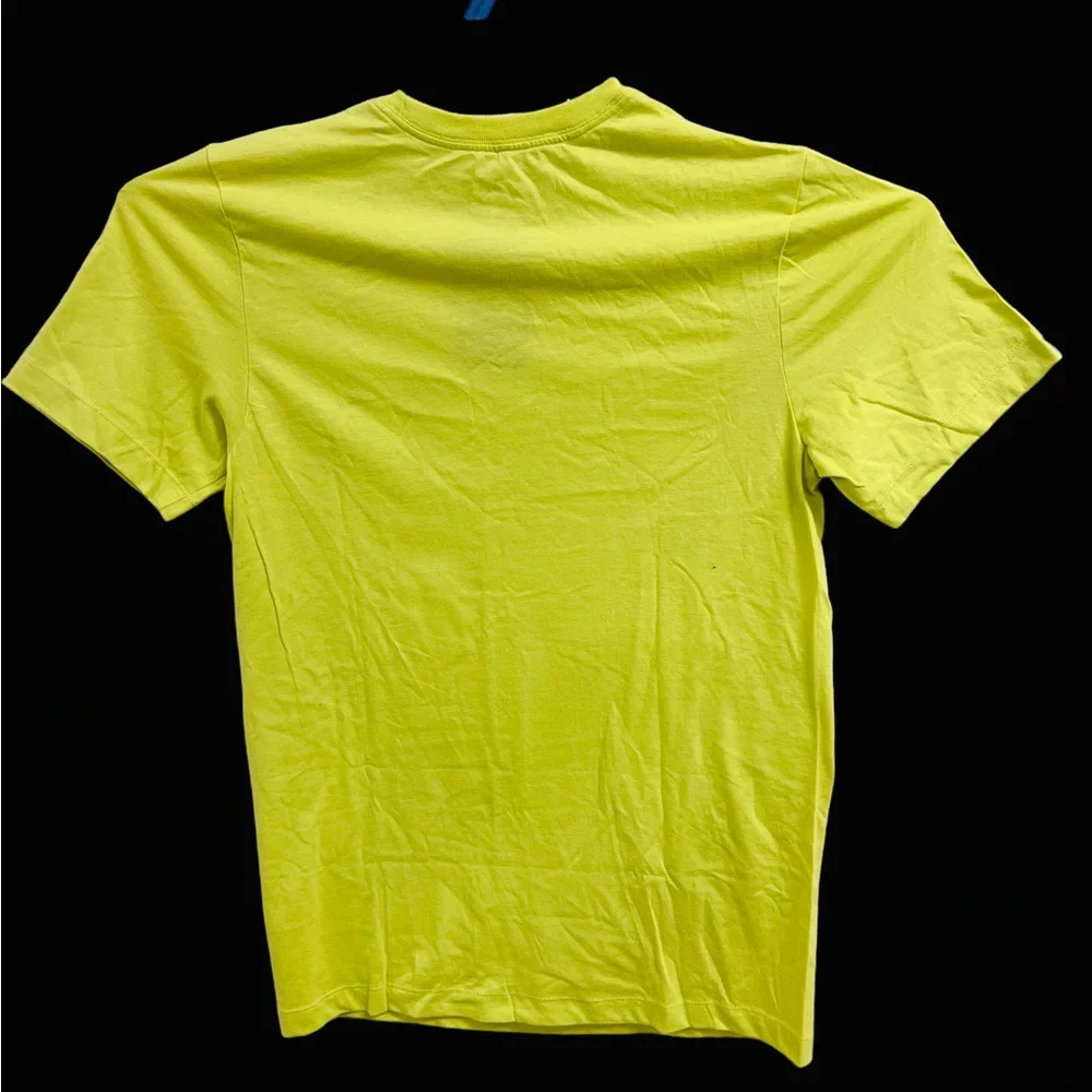 Nike The Nike Tee “Just Do It” Graphic Tee Shirt Yellow Lemon AT2745-352 Size S